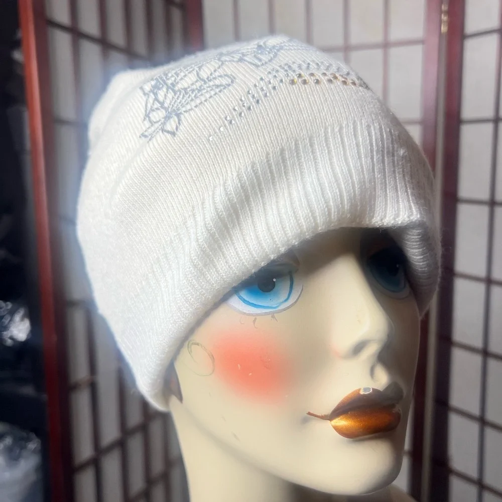 SHEREL’S NEWYORK POMPOM WOOL BEENIE‎ HAT
